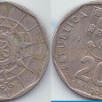 Отдается в дар монета 20 эскудо Португалия 1988 год
