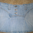 Отдается в дар юбка джинсовая короткая р. 46 — 48