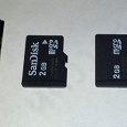 Отдается в дар Карты памяти microSD, miniSD