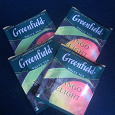 Отдается в дар Чай «Гринфилд» в пакетиках