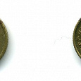 Отдается в дар Польские монетки: 1 грош и 10 грошей