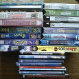 Отдается в дар dvd и видеокассеты с фильмами и мультиками