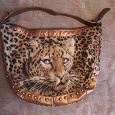 Отдается в дар сумка леопард