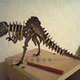 Отдается в дар 3D-паззл собранная фигура динозавра