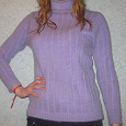 Отдается в дар Сиреневый свитер 42-44