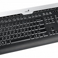 Отдается в дар клавиатура Genius SlimStar 320 Black-Silver USB (не работает Esc)