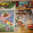 Отдается в дар 1 серия открыток: Ретро открытки «с Новым годом»