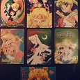 Отдается в дар Sailor Moon. Календарики, закладки, карты, наклейка.