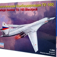 Отдается в дар Сборная моделька самолета Ту-160