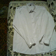 Отдается в дар Рубашка школьная белая на подростка