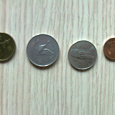 Отдается в дар корейские монеты вон-ы