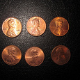 Отдается в дар Монеты: центы США