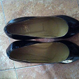 Отдается в дар туфли черные лаковые 38-38.5