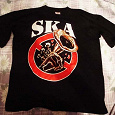 Отдается в дар Редкая клёвая футболка для любителей музыки «ska»