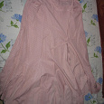Отдается в дар Летняя длинная розовая юбка, р-р 36-38