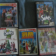 Отдается в дар ДВД диски с играми Sims 2
