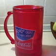 Отдается в дар Замораживающаяся кружка Coca-Cola (Олимпиада 2004 в Афинах)