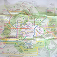 Отдается в дар Карта метро Парижа