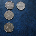 Отдается в дар 20 рублей 1992г, 1993 г.