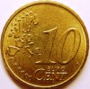 Отдается в дар Монета. 10 Евроцентов (Германия)