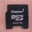 Отдается в дар Адаптер Kingston с microSD на miniSD