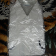 Отдается в дар Рубашка мужская чёрно-белая, размер 46-48