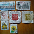 Отдается в дар гашені марки на конверті