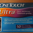 Отдается в дар Тест-полоски OneTouch Ultra 50