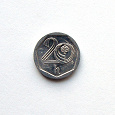 Отдается в дар маленькая монетка Чехословакии