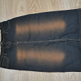 Отдается в дар джинсовая юбка р.48