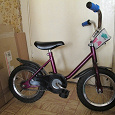 Отдается в дар Детский двухколёсный велосипед с пробегом.