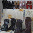 Отдается в дар Обувь женская: туфли, ботинки, сапоги, тапки Размер 37.