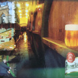 Отдается в дар открытка из Европы с рекламой пива