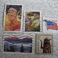 Отдается в дар почтовые марки США