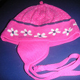Отдается в дар Розовая детская шапочка.