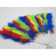 Отдается в дар Веер карнавальный разноцветный из перьев