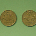 Отдается в дар 2 монеты 20 центов Литва.