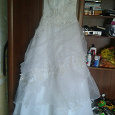 Отдается в дар Свадебное платье 46-48 размер