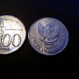 Отдается в дар Индонезия 100 рупий 2001 2 шт