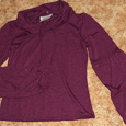 Отдается в дар Фиолетовая блузка, размер 44