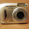 Отдается в дар фотоаппарат OLYMPUS FE-115 в умелые руки, неисправный