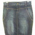 Отдается в дар Женская джинсовая юбка на 40-42 размер