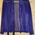 Отдается в дар Женская блузка фиолетовая р-р 42-44