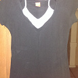 Отдается в дар Чёрная спортивная футболка размера XL