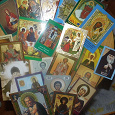 Отдается в дар карточки с иконами, молитвами, благословением