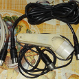 Отдается в дар Микрофон МД-200 и шнуры DIN 5 pin