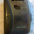 Отдается в дар Sony walkman кассетный плеер с радио