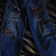 Отдается в дар джинси для двора ріст 120-125 7-8 років