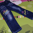 Отдается в дар Детские джинсы утепленные на 98см