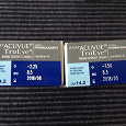 Отдается в дар Однодневные контактные линзы TruEye -1,5 и -2,25